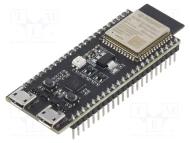 ESP32-S3-DEVKITC-1-N8R8 приемопередатчик, 802.11 b/g/n, Bluetooth 5, 2.4ГГц