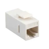 CAT6-CPL-WH соединитель, RJ45 INLINE COUPLER, Cat6, 8 контактов, 8 позиций