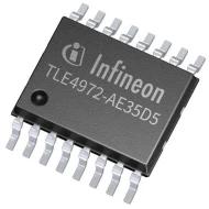 TLE4972AE35D5XUMA1 датчик тока, Hall Effect, 2000А, DC ~ 210кГц, 3.1В ~ 3.5В