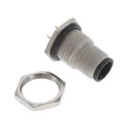 M12A-02PMMP-SF8001 разъем круглый, M12 A CODE PANEL CONN, 2 позиции, IP68/IP69K