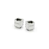 JXD2-0Z15NL модульный разъем, RJ45, 1 порт, 10/100/1000 Base-T, экранированный