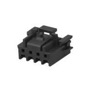 2-2350224-4 разъем прямоугольный, Plug, Female Socket, 4 позиции, шаг 2.00мм