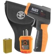 IR1KIT термометр инфракрасный, -20-400°C, LCD, 9В