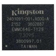 EMMC64G-TY29-5B101 модуль памяти, eMMC 5.1, FLASH - NAND (TLC), 64GB, eMMC