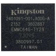 EMMC64G-TY29-5B111 модуль памяти, eMMC 5.1, FLASH, 64Гб, 1.8В, 3.3В