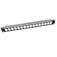 CP30151 коммутационная панель, 1U, 16 позиций, 1 ряд, Connector
