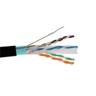 CAT6AS-1000BK кабель витая пара, CAT6A FTP SHIELDED, 23 AWG, 30В, 1000.0'