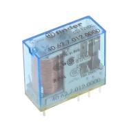 40.62.7.012.0000 реле электромагнитное, DPDT, 12В DC, 10А, 400В AC