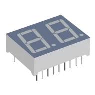 XDMDK14C2 дисплей 7-сегментный, красный, 1.85В, 10мА, 24мкд, 645нм