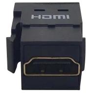 P164-000-KPBK8K разъемы Keystone, HDMI Receptacle, 8K, 60 Гц, Gold