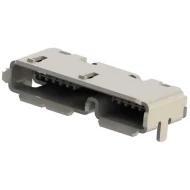 MUSB-310-SSM-H-B-BM-TR-LF разъем USB, Micro USB, 10 контактов, 0.1А, 1А, 1.8А, 100ВAC/DC