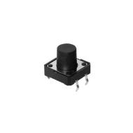 TS14-1212-60-BK-260-SCR-D переключатель тактильный, SPST-NO, 0.05А @ 12В DC, 260gf
