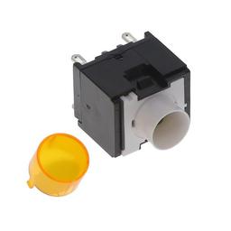 A3AT-90K1-00EY переключатель кнопочный, SPST-NO, 6А, 125В AC, 30В DC