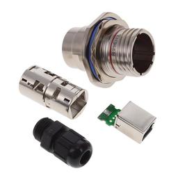 USBBFTV7PE2N разъем, USB-B, 4 контакта, USB 2.0, IP68