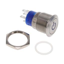 ULV4F2BSS541 переключатель кнопочный, Anti-Vandal, SPDT, 3А, 125В AC, 3В DC