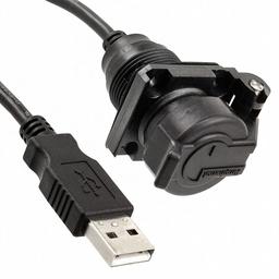 USBAPSCC7203A кабель USB, USB 2.0, 480Мбит/с, 0.98'