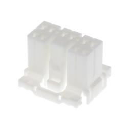 174465-1 корпус разъема, Multilock Connector System, 10 позиций, 2 ряда, Wire-to-Wire, белый
