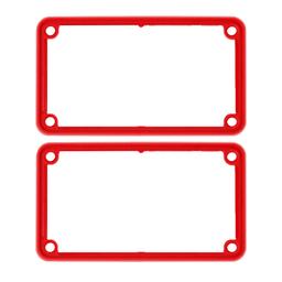 1455KBRED рамка, Plastic, ABS, Red