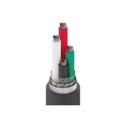 8424 010100 кабель микрофонный, Star Quad, 4 жилы, 20 AWG, 600В