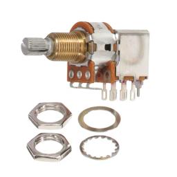 18VRGT324K254NA3 потенциометр поворотный, 250кОм, 0.05Вт, DPDT, логарифмический