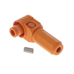 SLPHPM06BSO2 разъем, Amphenol SurLok Plus, штыревой, 10 AWG, оранжевый