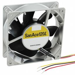 9LG1224F1D001 вентилятор бесщеточный постоянного тока, Tubeaxial, 24В, 4.56Вт, 120x120x38мм