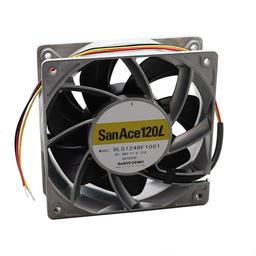 9LG1248F1001 вентилятор, Tubeaxial, 48В, 5.28Вт, 120x120x38мм