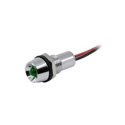 PMRL200-BR28H-WT светодиодный индикатор, LED, красный, 28В, 16.5мА, 120мкд