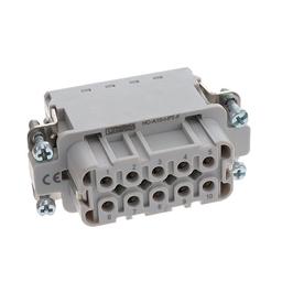 1585362 вставка контактная, D15, гнездовая, 10+земля позиций, 250В, 16А