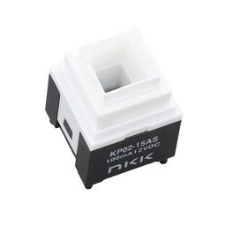 KP0215ASAKG03RGBP переключатель кнопочный, SPST-NO, 12В, 100мА, LED RGB