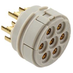 1594558 контактная вставка, M23, 7 позиций, 20А, 48В AC