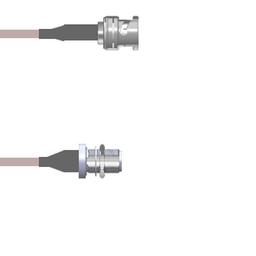 Q-0K022000R003M коаксиальный кабель, BNC to N-Type, 3м, 50 Ом, 4 ГГц