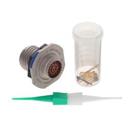 D38999/24MC35PA разъем круглый, Receptacle, Male Pins, 22 позиции, 400В AC, 550В DC