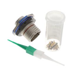 D38999/24MC35PN соединитель, Receptacle, Male Pins, 22 позиций, 400В AC, 550В DC