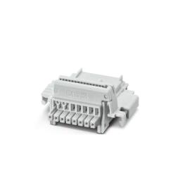 2202890 корпус, DIN RAIL BUS CONNECTORS, 8 позиций, серый, пластик