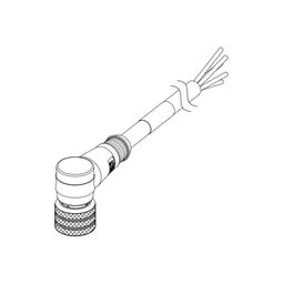1200060009 кабельная сборка, Micro-Change (M12), 60В, 4.0А, 10.0м