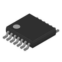 FMS6243MTC14X микросхема видеопроцессора, 3 канала, NTSC, PAL, 4.75В ~ 5.25В
