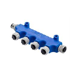 H-555555-FFFFFM-S001 круглый разъем, T-образный адаптер, 5 контактов, 250В, 4А