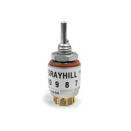 50BS90-01-1-02N переключатель галетный, 2 позиции, 150мА, 115В