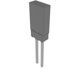 ESQ-102-14-L-S разъем гнездо на плату, 2 контакта, 5.7А, 550В