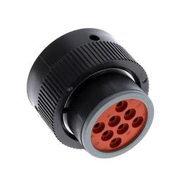 HDP26-18-8PN соединитель, круглый, 8 позиций, IP68, Bayonet Lock
