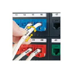 R100X400X1J этикетка самоклеящаяся, Self Laminating, 25.4мм x 101.6мм, Polyamide