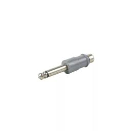 345AX аудио переходник, RCA штекер на 1/4" штекер, Female to Male, 2 контакта, экранированный
