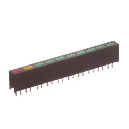 SSA-LXH1025G8Y1I1D светодиодный индикатор, 8 зеленых/1 желтый/1 ИК