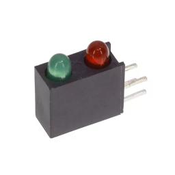 SSF-LXH240GID светодиод, Green/Red, 565нм/627нм, 25мА/30мА, 2.2В/2В