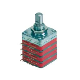 25BSP22-G-1-16F энкодер, ROTARY ENCODER MECHANICAL, Gray Code, 16PPR