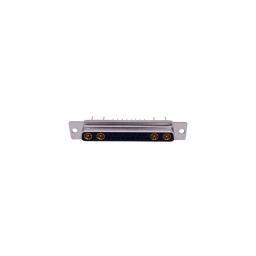 683M21WA4SL001 разъем D-Sub, Combo, 21 позиция, 2 ряда, коаксиальный и сигнальный